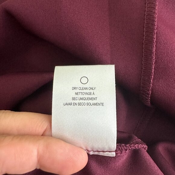 NWT SACHIN + BABI Nadia Gown in Deep Wine One-Shoulder Maxi Dress Long Column - Picture 10 of 14